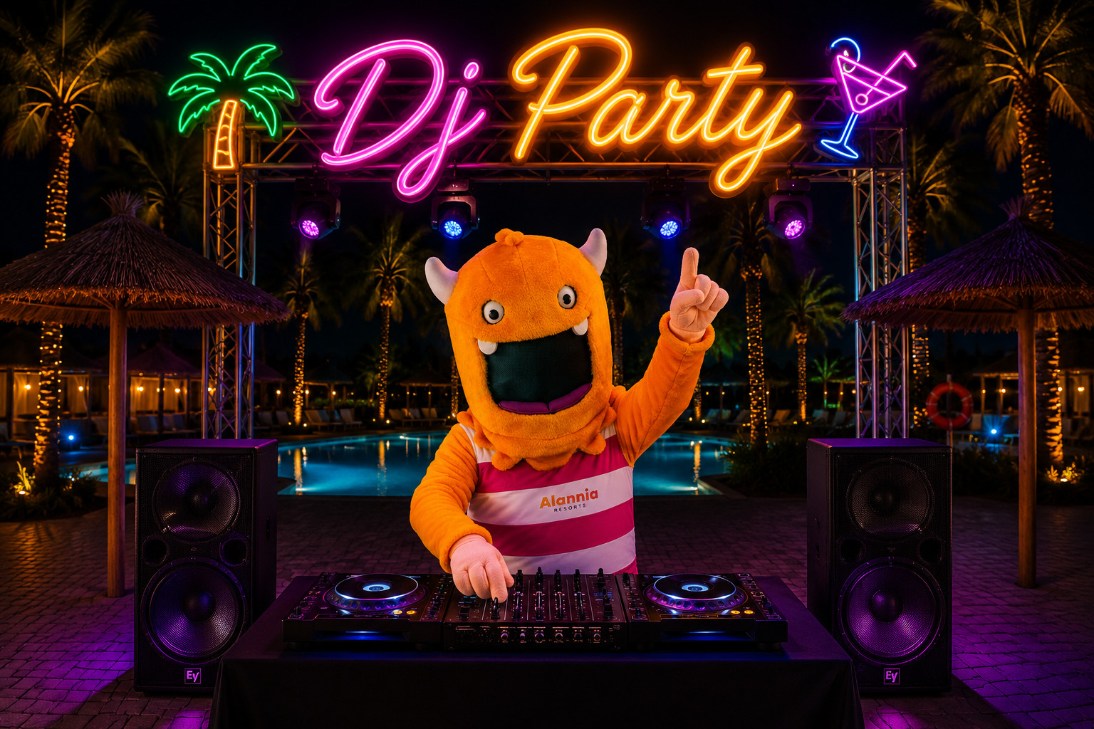 DJ Pool Party Night (23:30 – 1:30HS)